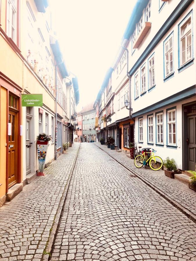 Ferienwohnungen Mey Haus Zum Rosenstock Erfurt Luaran gambar