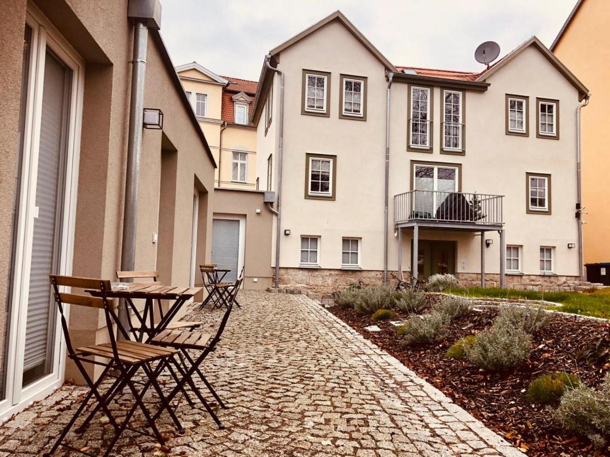 Ferienwohnungen Mey Haus Zum Rosenstock Erfurt Luaran gambar
