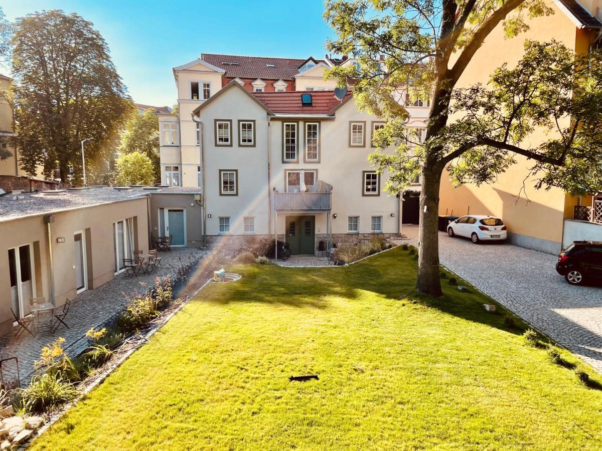 Ferienwohnungen Mey Haus Zum Rosenstock Erfurt Luaran gambar